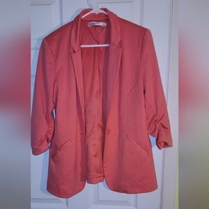 Ricki's Vibrant Coral Blazer